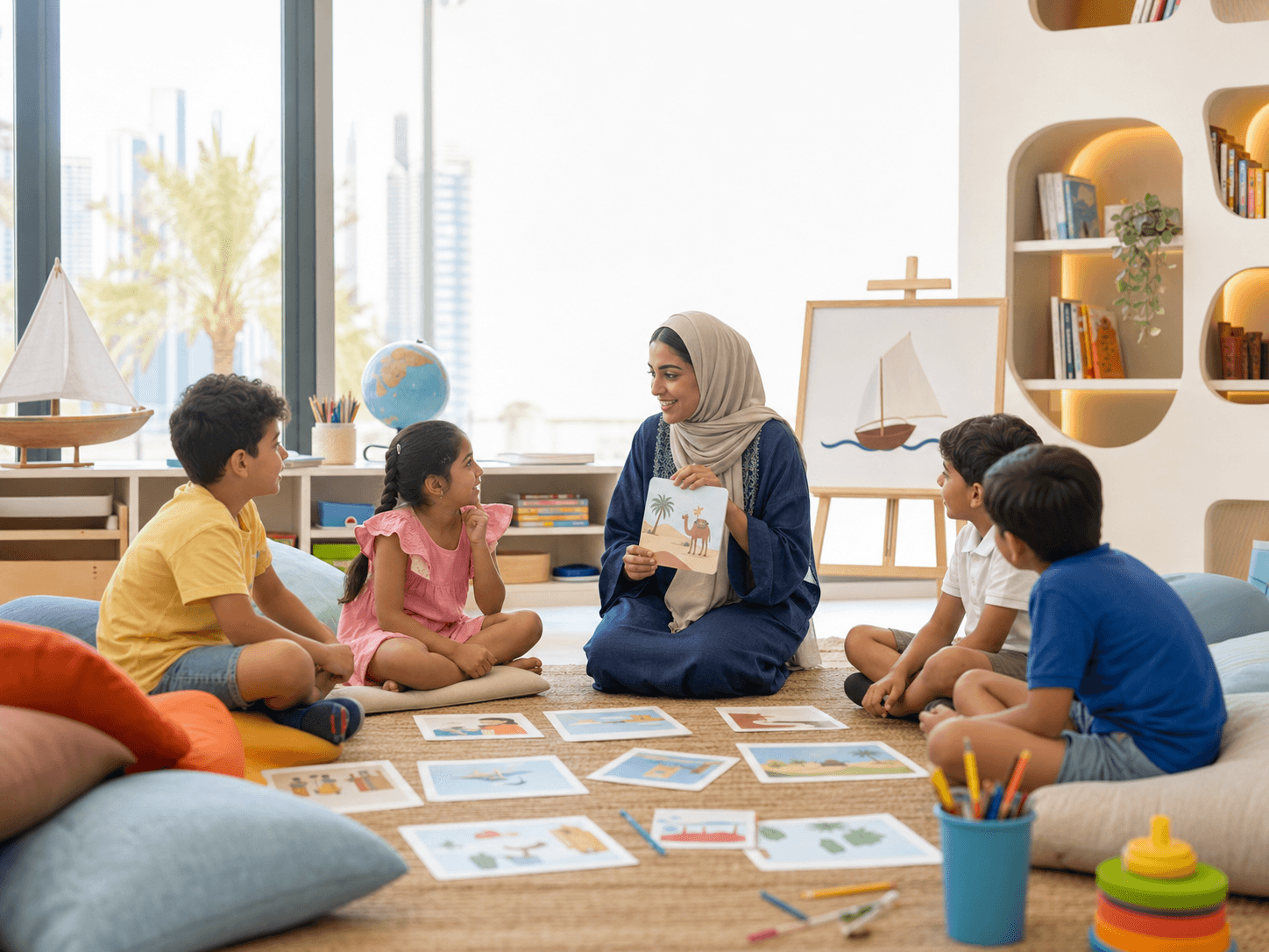 Illustrated Arabic Language Foundation program artwork
